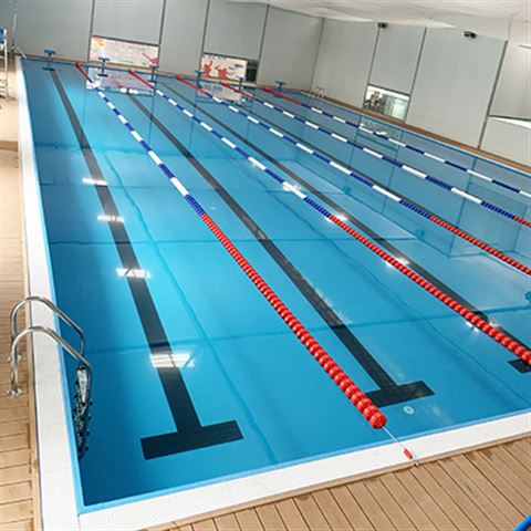 肇庆西江体育钢结构恒温泳池工程