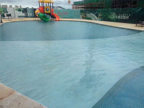 惠州大亚湾锦地繁花骏园泳池工程