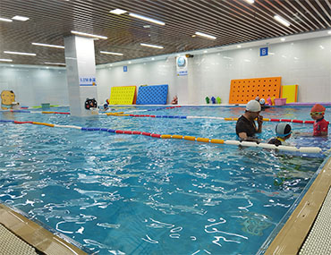 广州水鸣宝贝亲子游泳馆恒温四年、过滤被抛弃、消毒工程