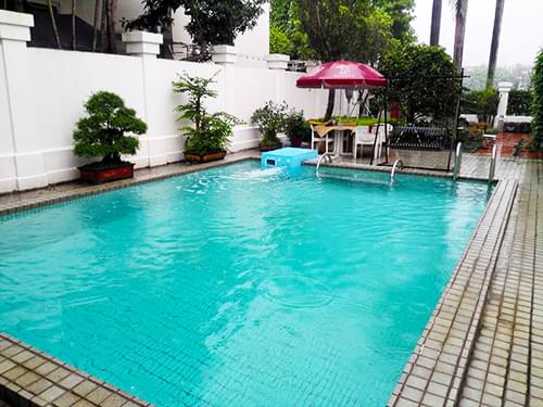 广州二沙岛新世界花园别墅S350一体化泳池工程